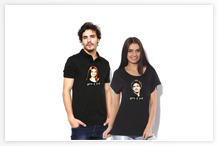 Portrait on clothing