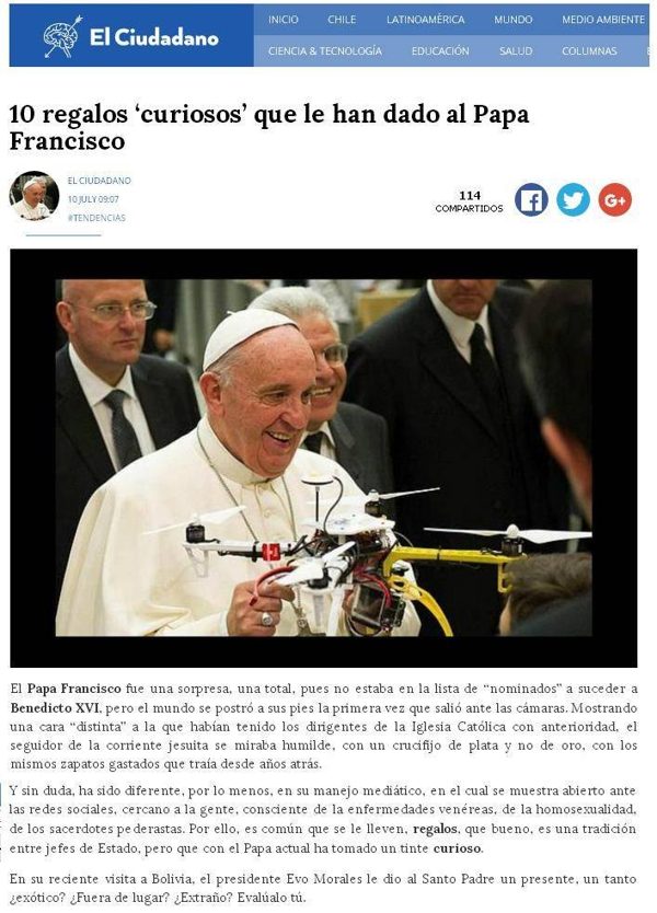 El Ciudadano, 10 July 2015