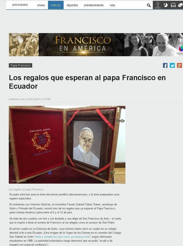 Univision.com (Univision Noticias), 4 July 2015